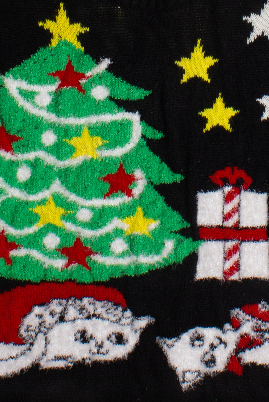 Cats for Christmas Ugly Christmas Pullover 60152