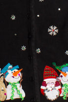 Black Ugly Christmas Cardigan 60157