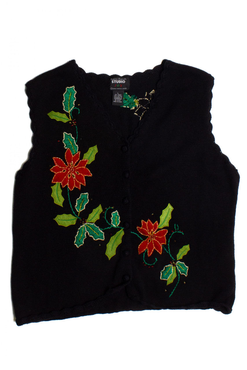 Black Ugly Christmas Vest 60159