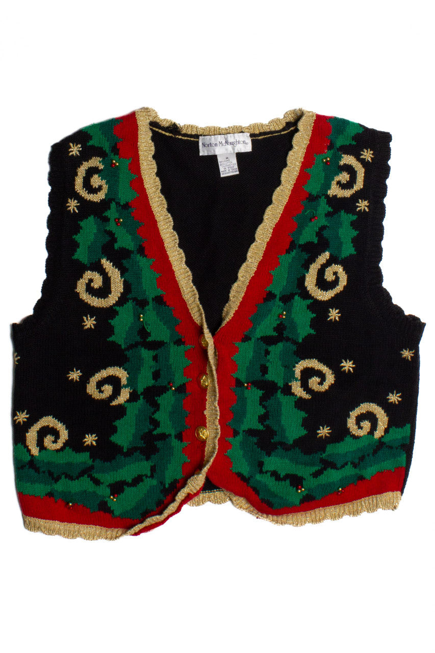 Green Ugly Christmas Vest 60160