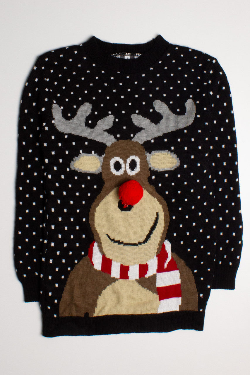 Black Ugly Christmas Pullover 60163