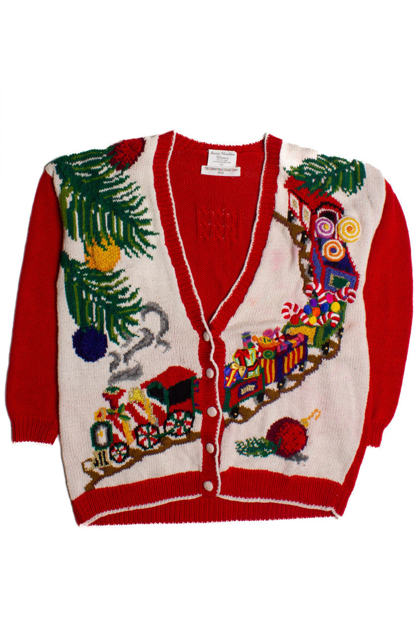 Red Ugly Christmas Cardigan 60166