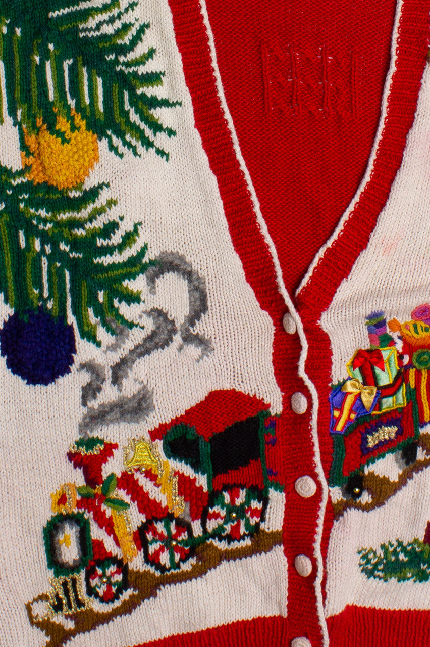 Red Ugly Christmas Cardigan 60166