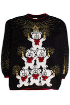 Black Ugly Christmas Pullover 60173
