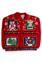 Red Ugly Christmas Cardigan 60187
