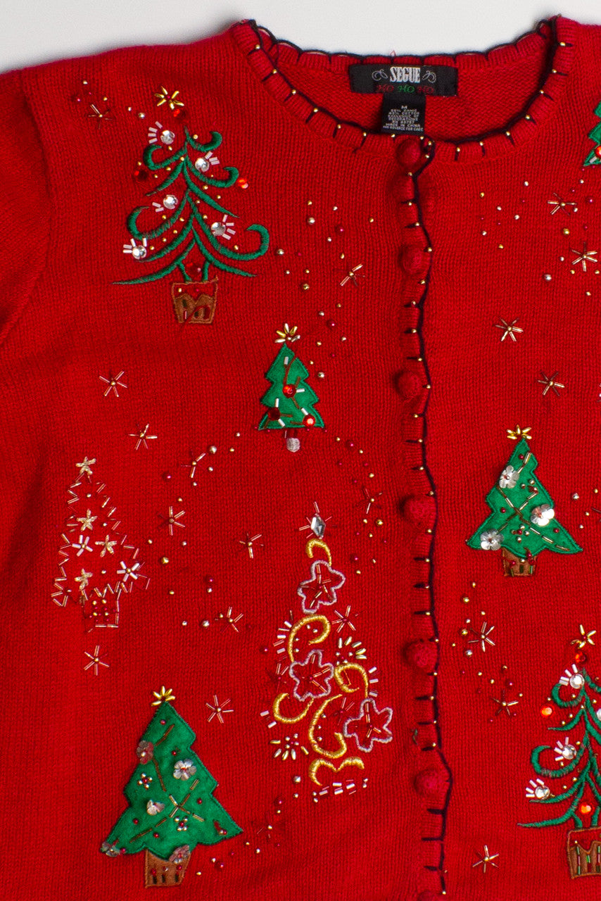 Red Ugly Christmas Cardigan 60190