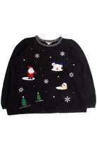 Black Ugly Christmas Pullover 60203