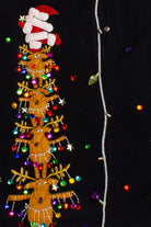 Black Ugly Christmas Cardigan 60211