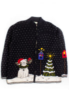 Black Ugly Christmas Cardigan 60214