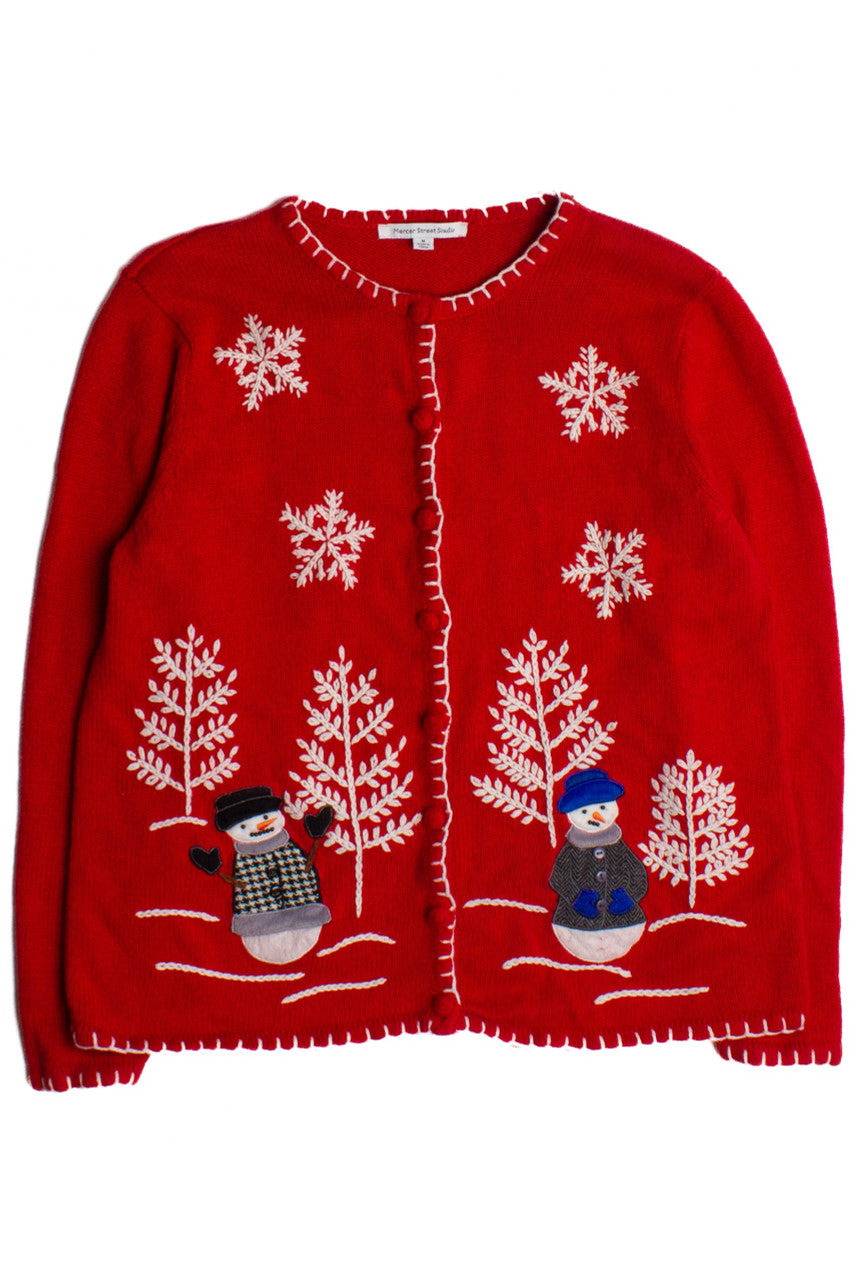 Red Ugly Christmas Cardigan 60217