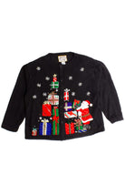 Black Ugly Christmas Cardigan 60218