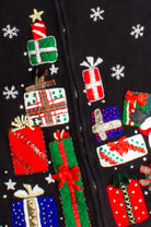 Black Ugly Christmas Cardigan 60218