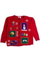 Red Ugly Christmas Cardigan 60219