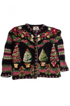 Black Ugly Christmas Cardigan 60224