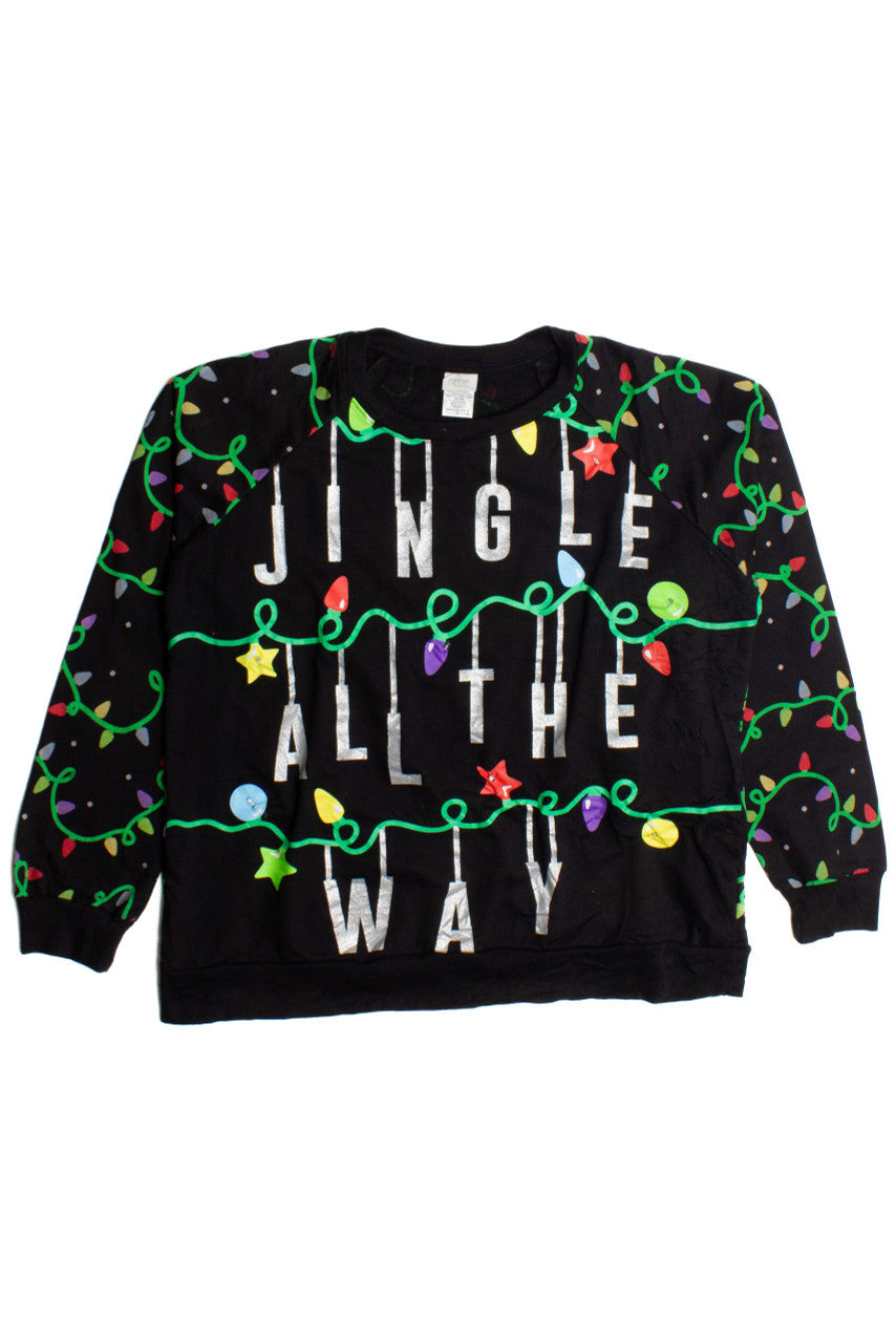 Black Ugly Christmas Pullover 60225