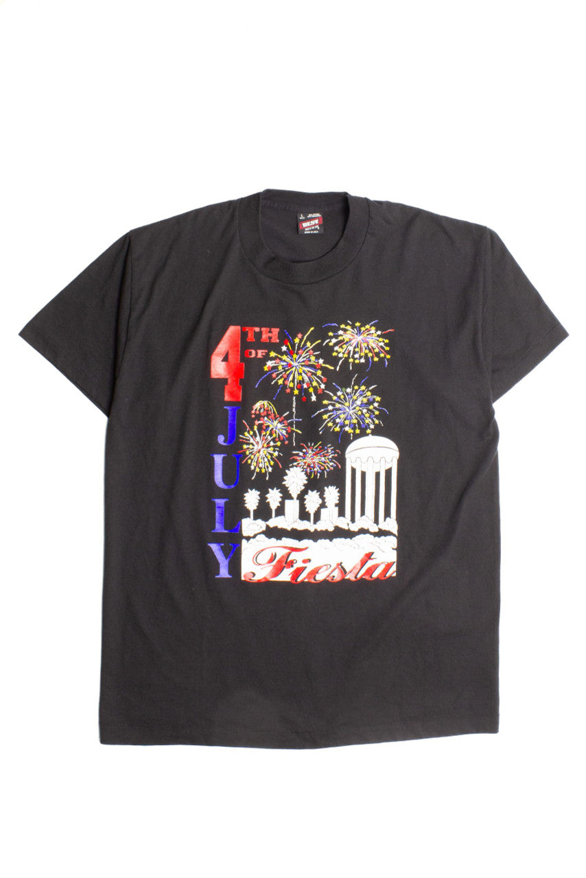 Vintage 4th of July Fiesta T-Shirt (1990s)
