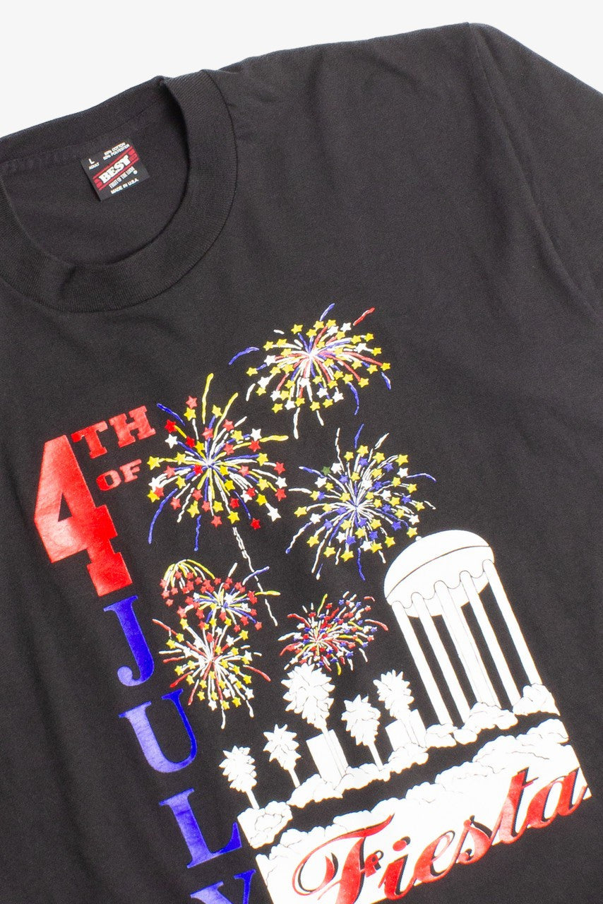 Vintage 4th of July Fiesta T-Shirt (1990s)