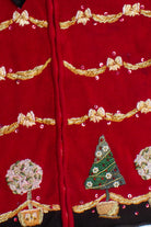 Red Ugly Christmas Cardigan 60237