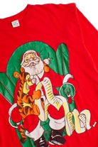 Vintage Tigger and Santa T-Shirt (1980s)