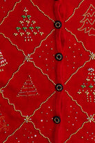 Red Ugly Christmas Cardigan 60240