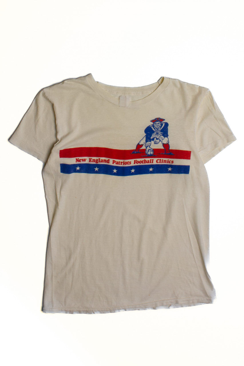 Vintage New England Patriots T-Shirt (1980s)