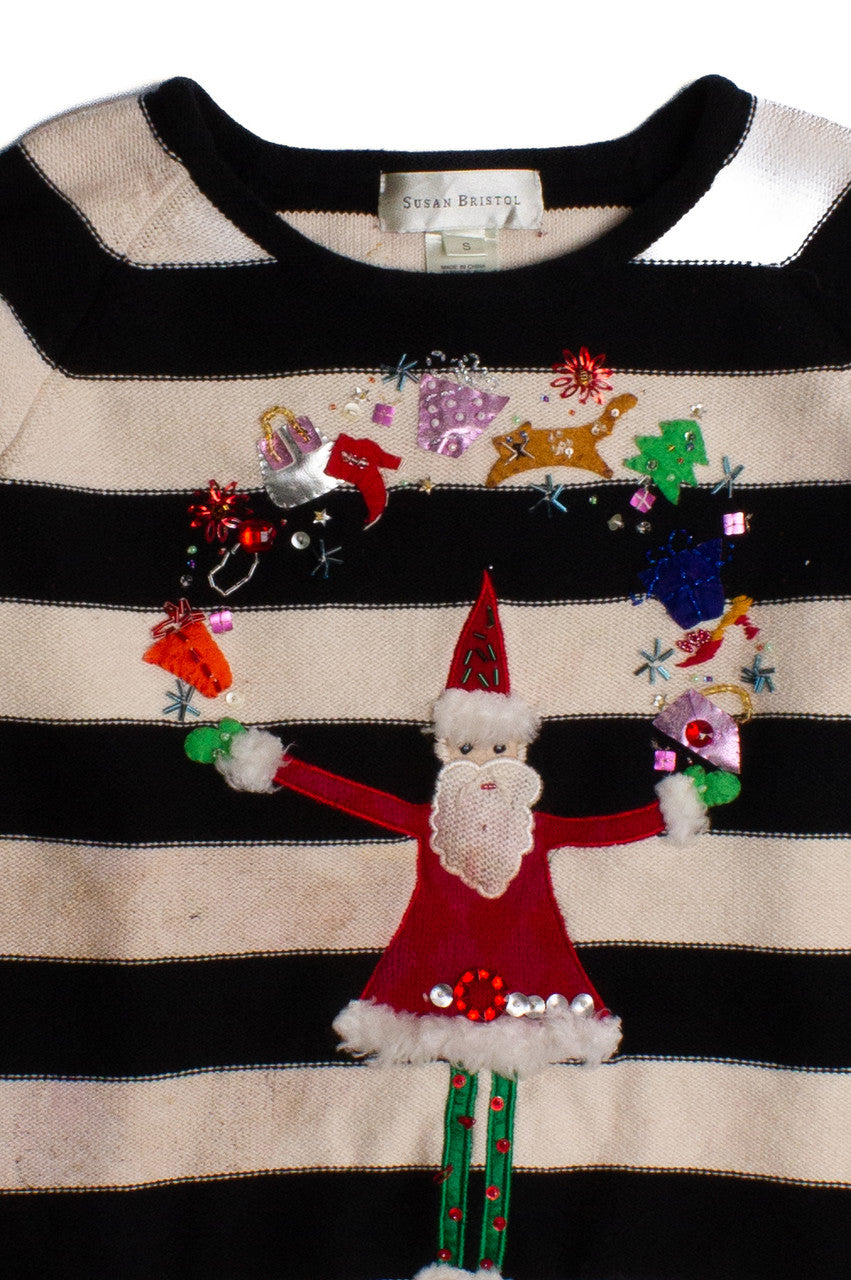 Striped Ugly Christmas Sweater 60245