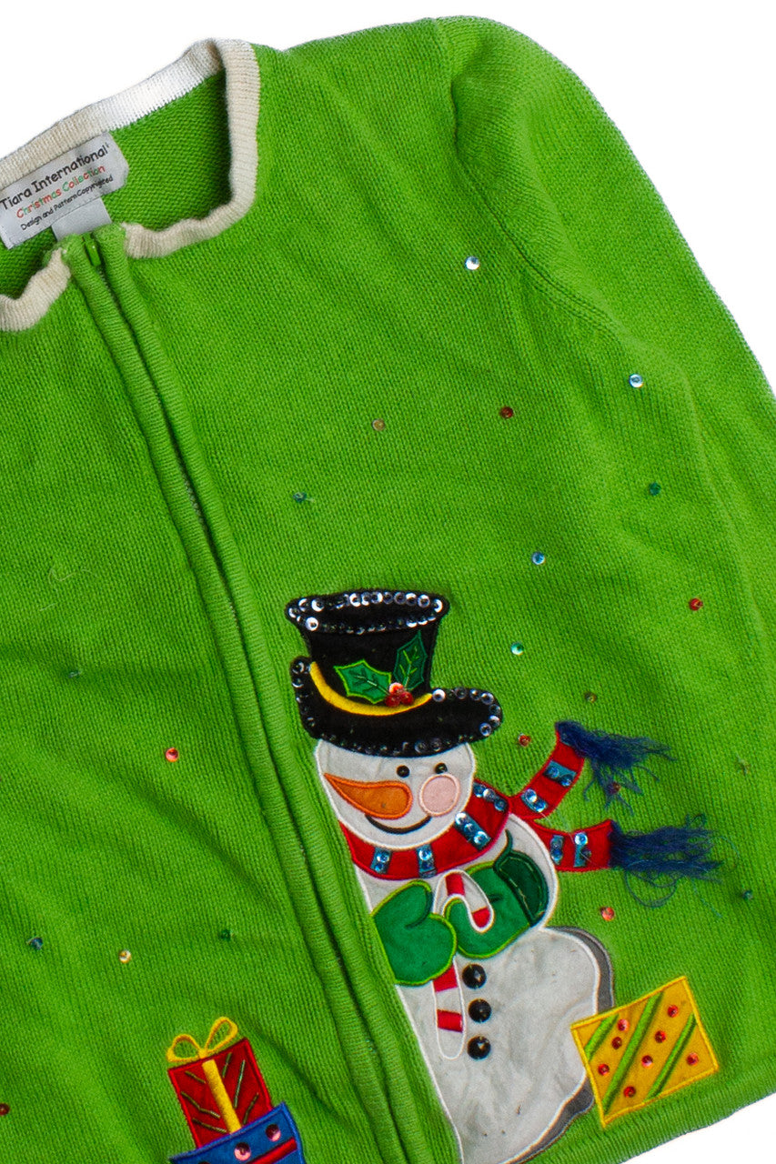 Green Ugly Christmas Cardigan 60293