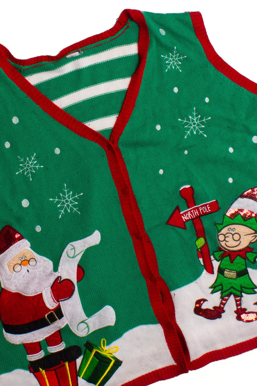 Green Ugly Christmas Vest 60288