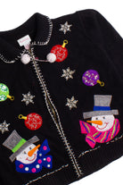 Black Ugly Christmas Cardigan 60295