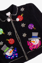 Black Ugly Christmas Cardigan 60289
