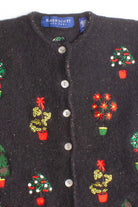 Black Ugly Christmas Cardigan 60257