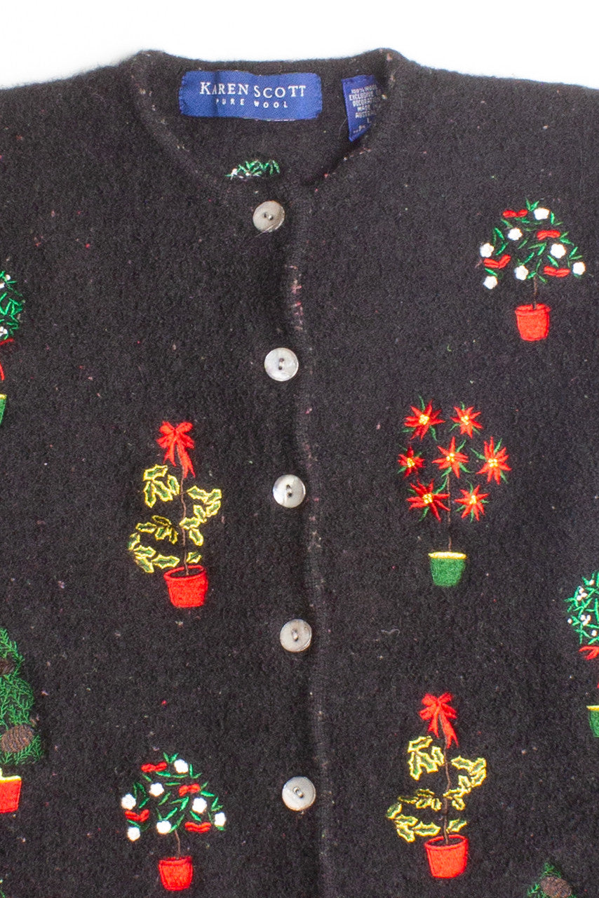 Black Ugly Christmas Cardigan 60257