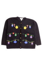 Black Ugly Christmas Cardigan 60259