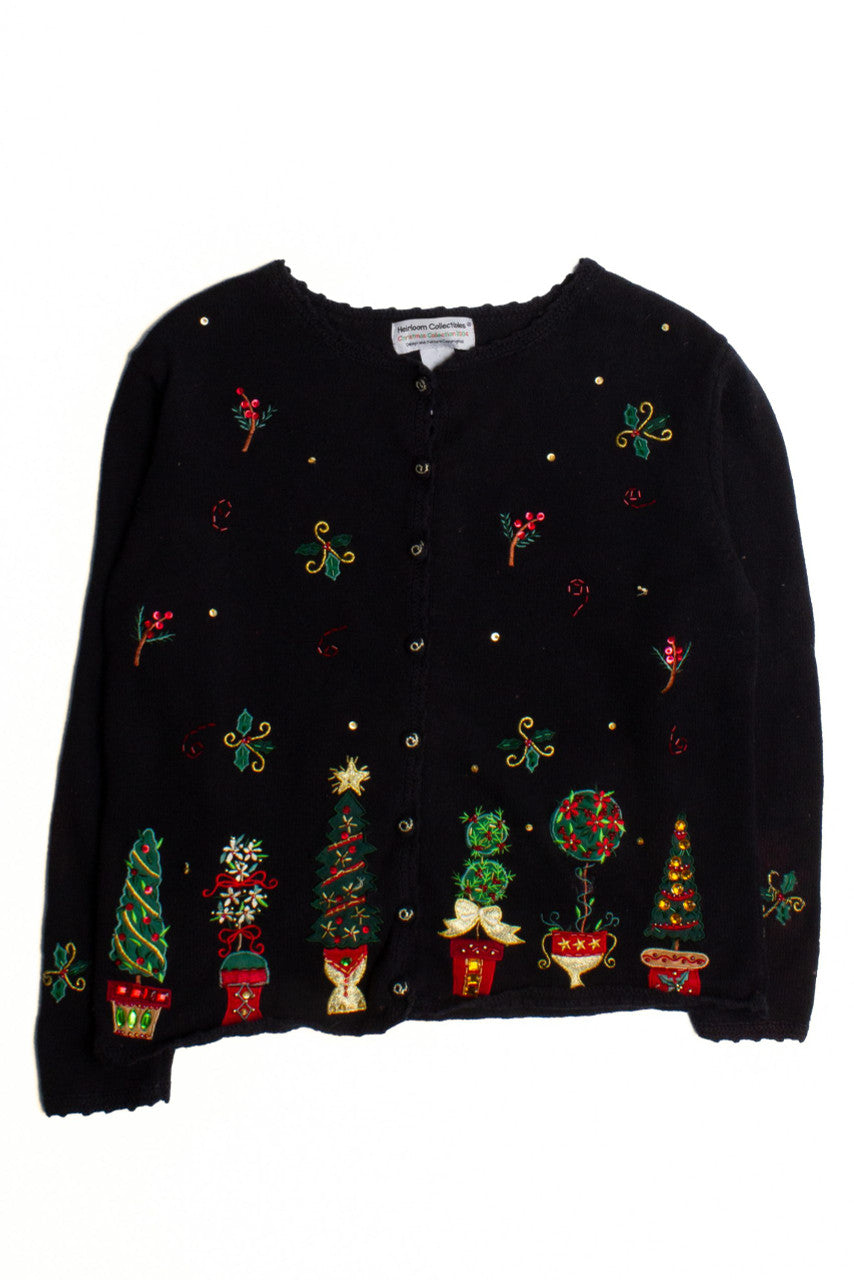 Black Ugly Christmas Cardigan 60297