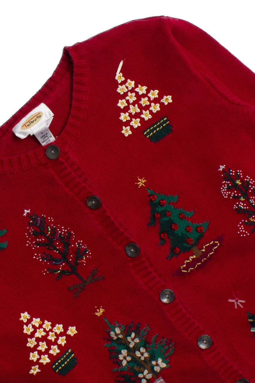 Red Ugly Christmas Cardigan 60299