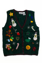Green Ugly Christmas Vest 60311