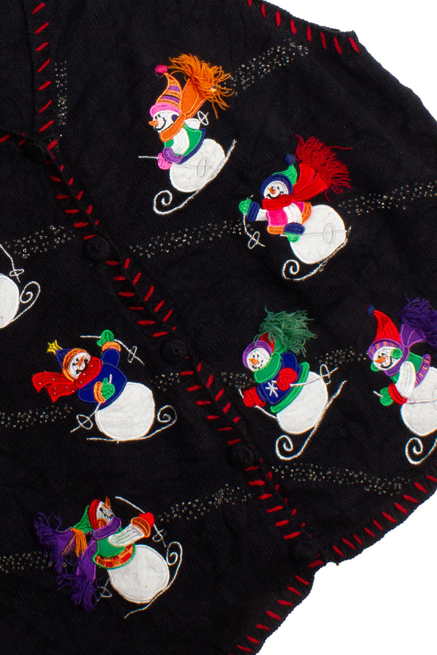 Black Ugly Christmas Vest 60313