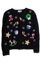 Black Ugly Christmas Cardigan 60319