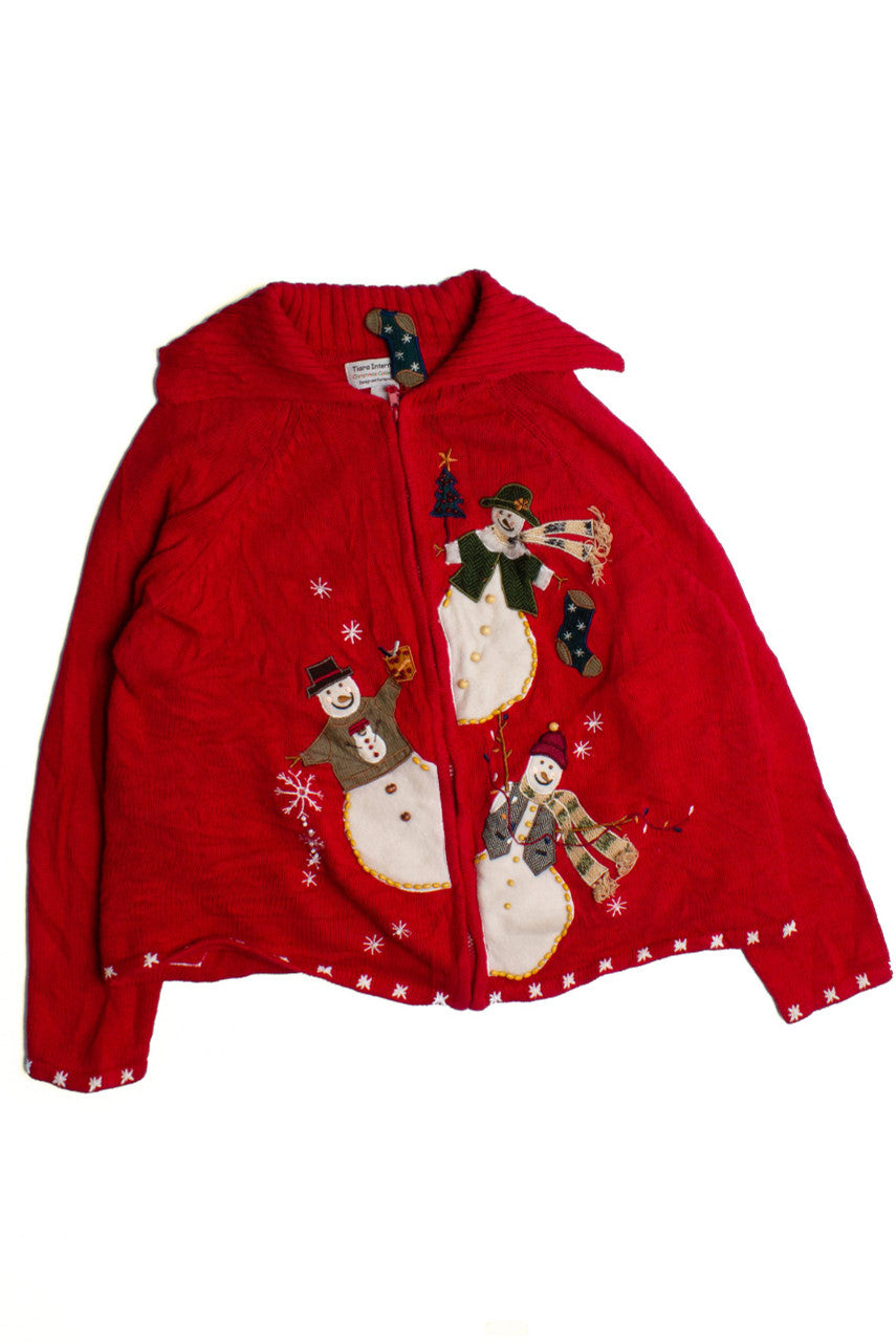 Red Ugly Christmas Cardigan 60320