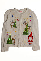 White Ugly Christmas Cardigan 60323
