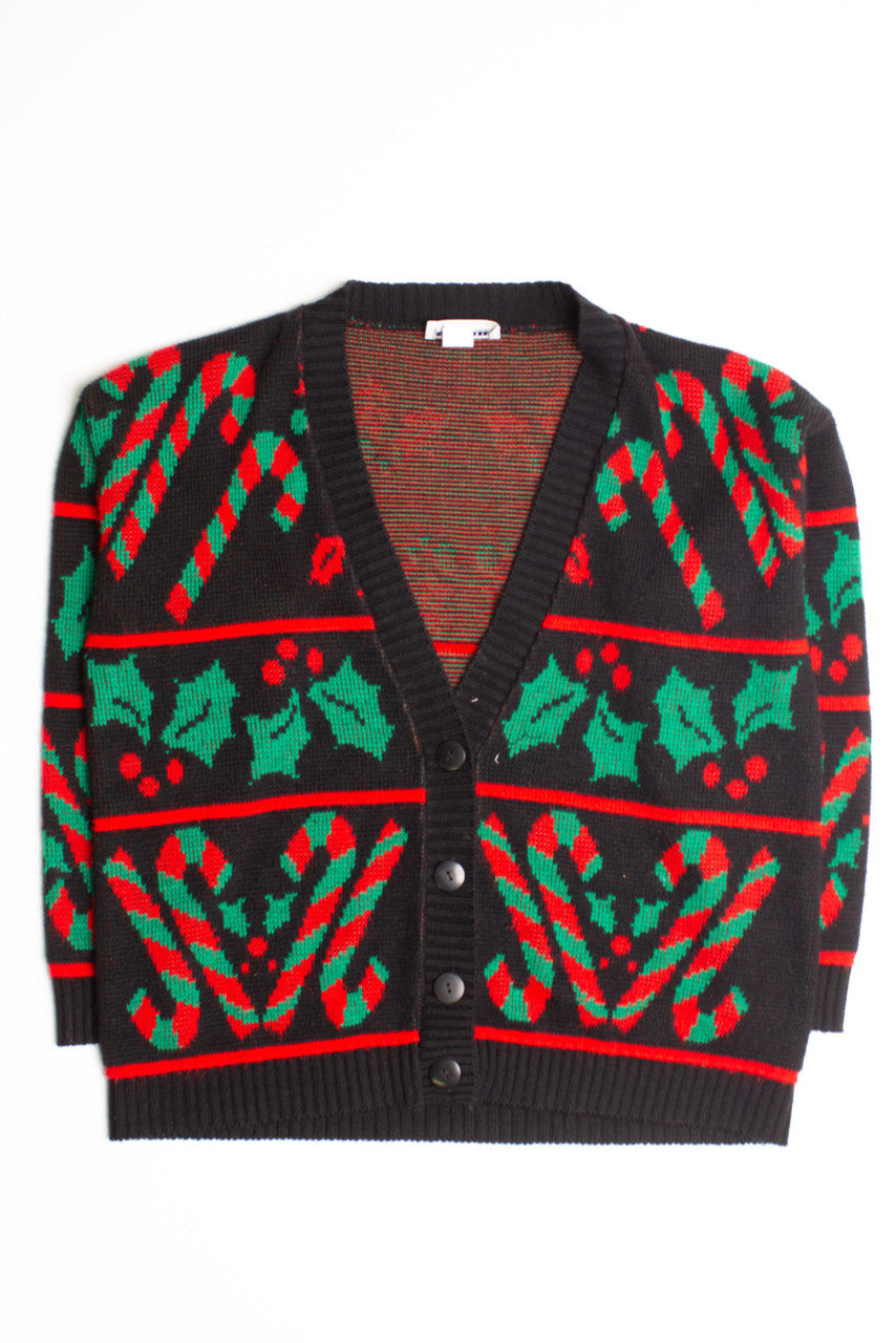 Black Ugly Christmas Cardigan 60326