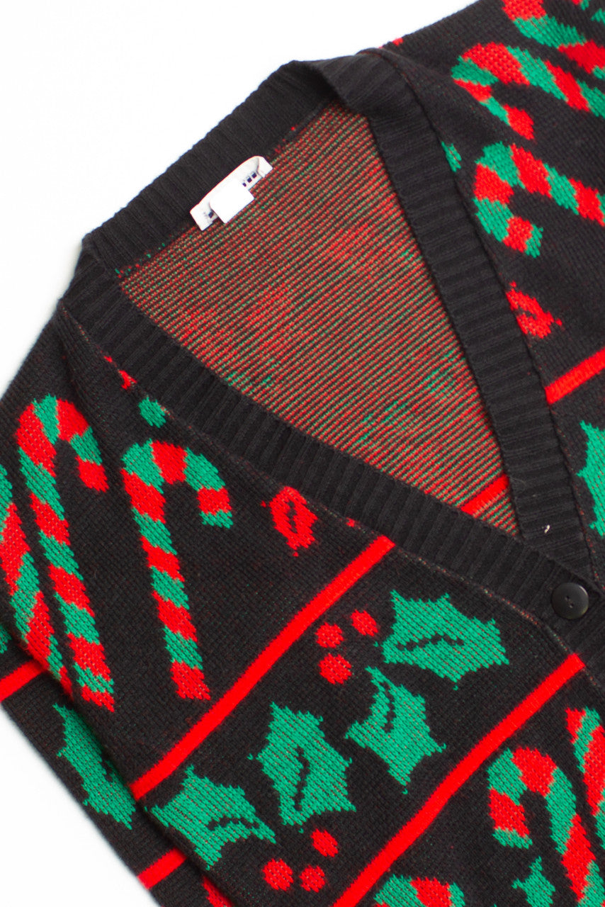 Black Ugly Christmas Cardigan 60326