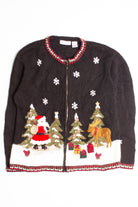 Black Ugly Christmas Cardigan 60327