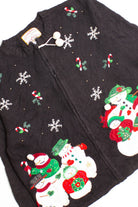 Black Ugly Christmas Cardigan 60330