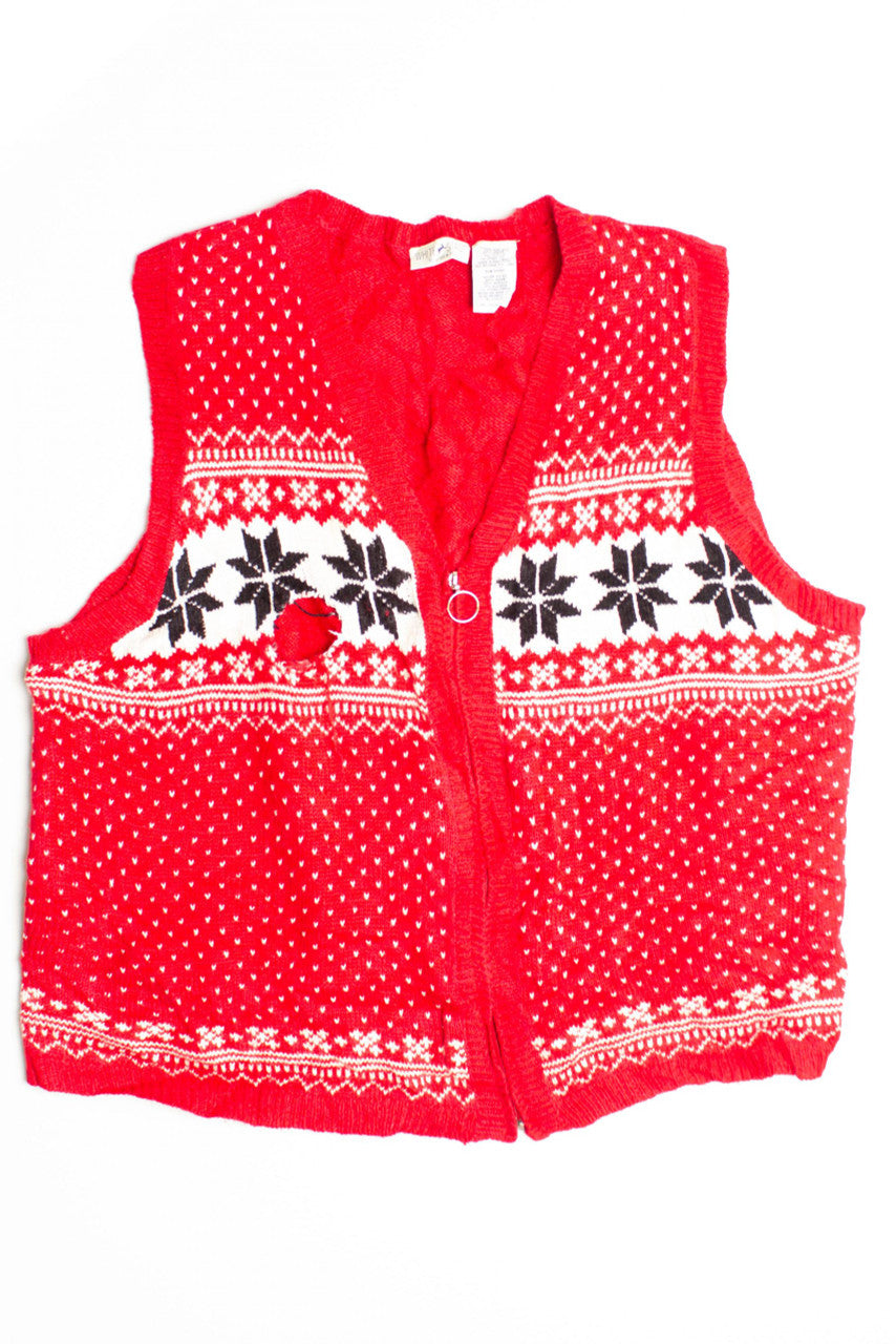 Red Ugly Christmas Vest 60337