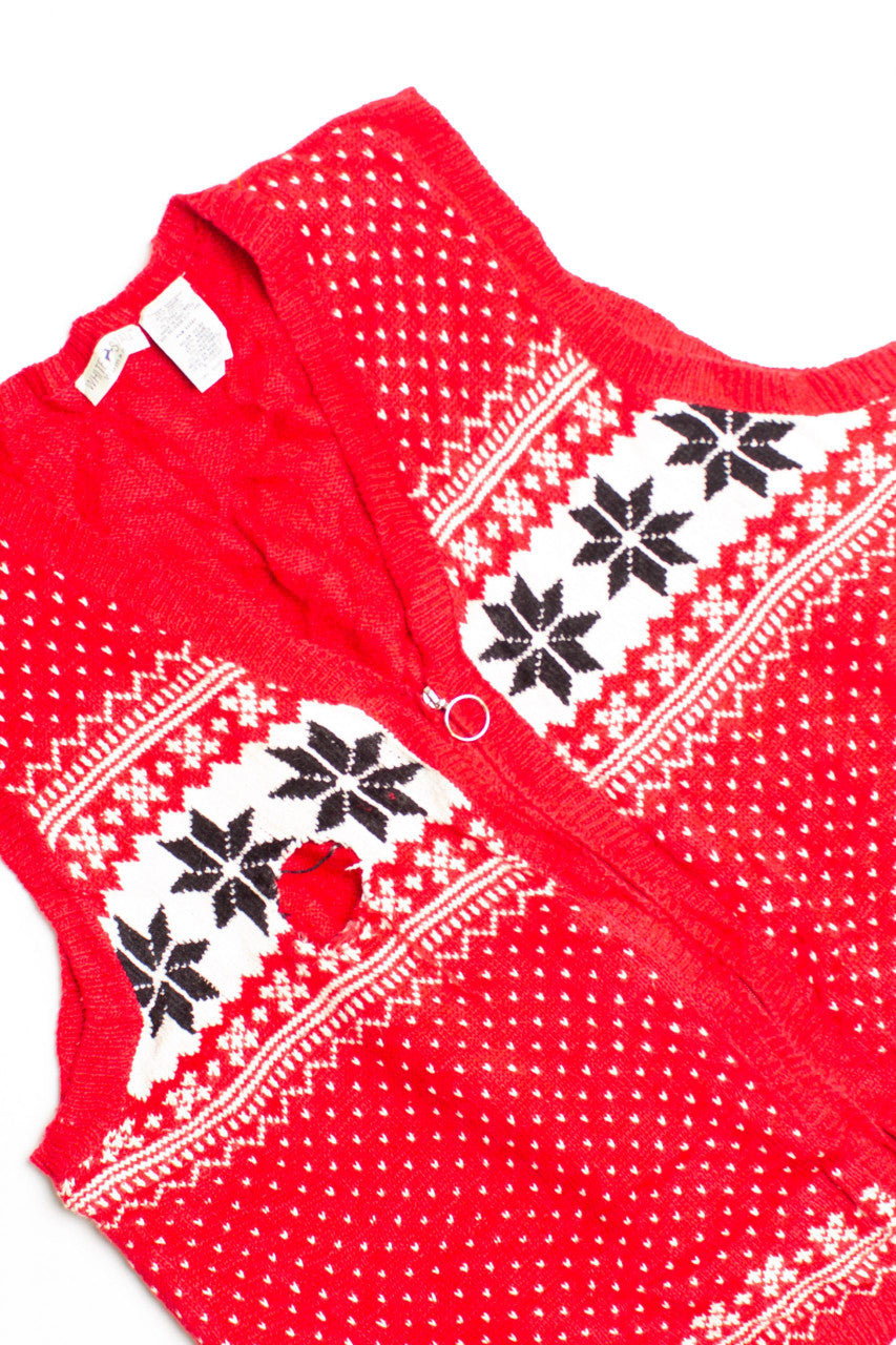 Red Ugly Christmas Vest 60337