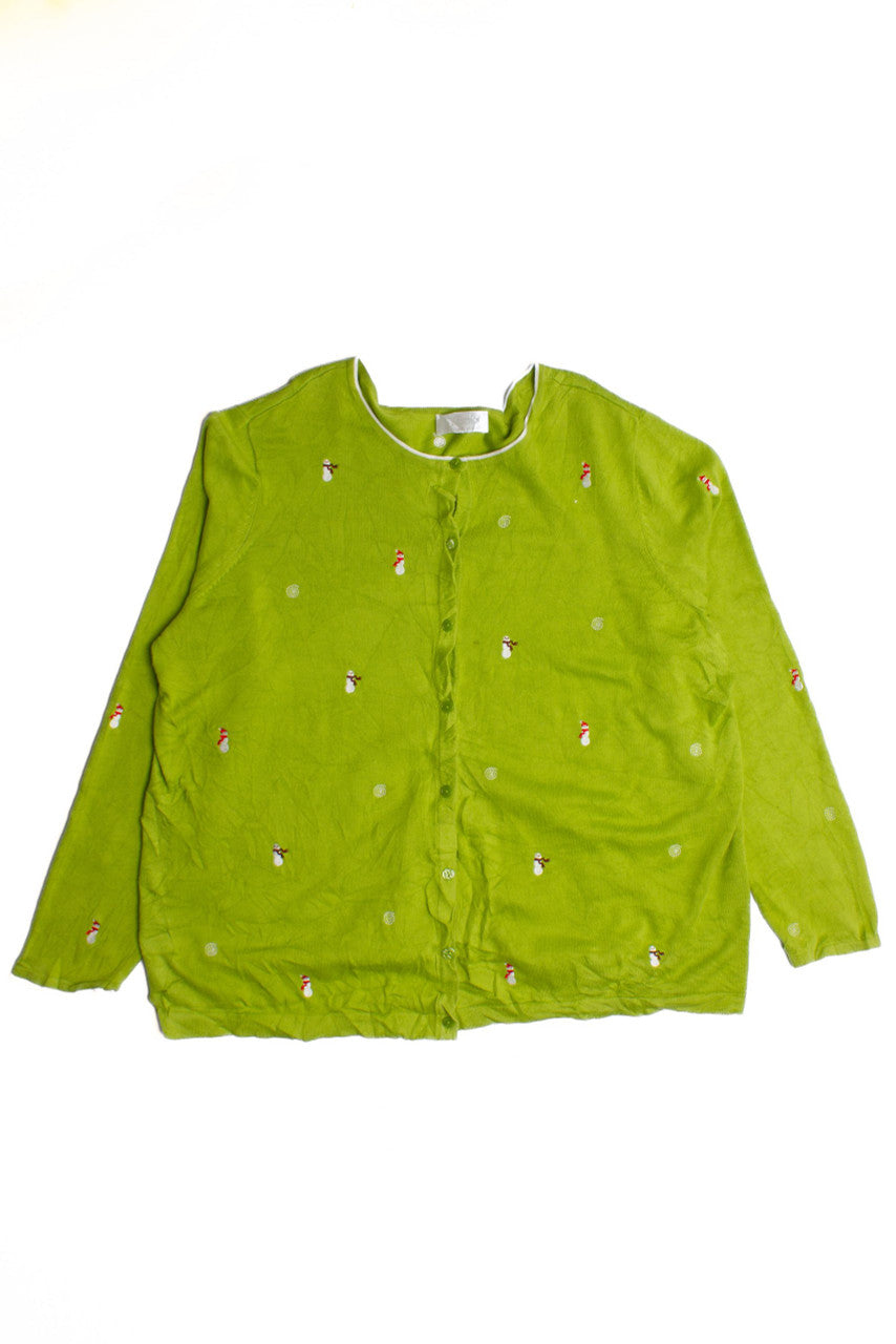 Green Ugly Christmas Cardigan 60345