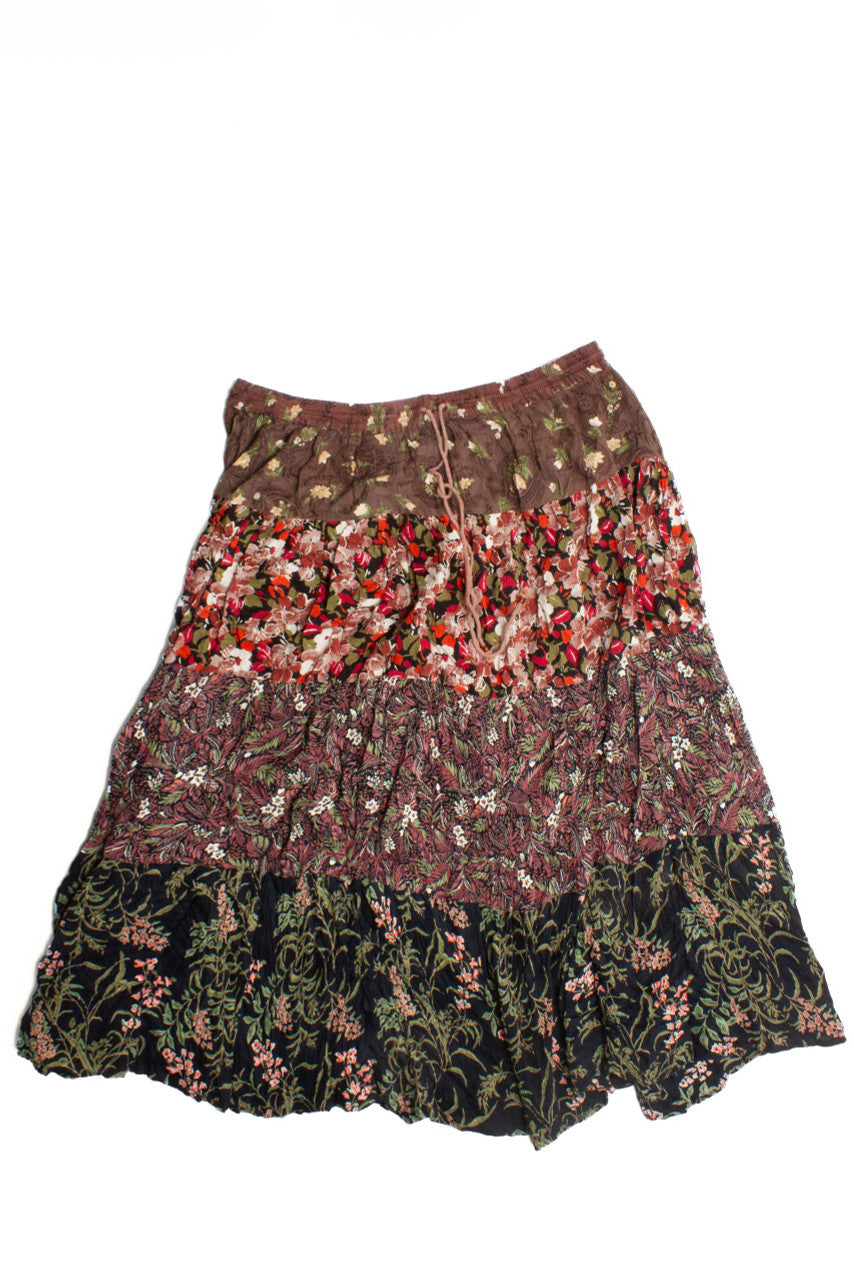 Vintage Floral Skirt (2000s)