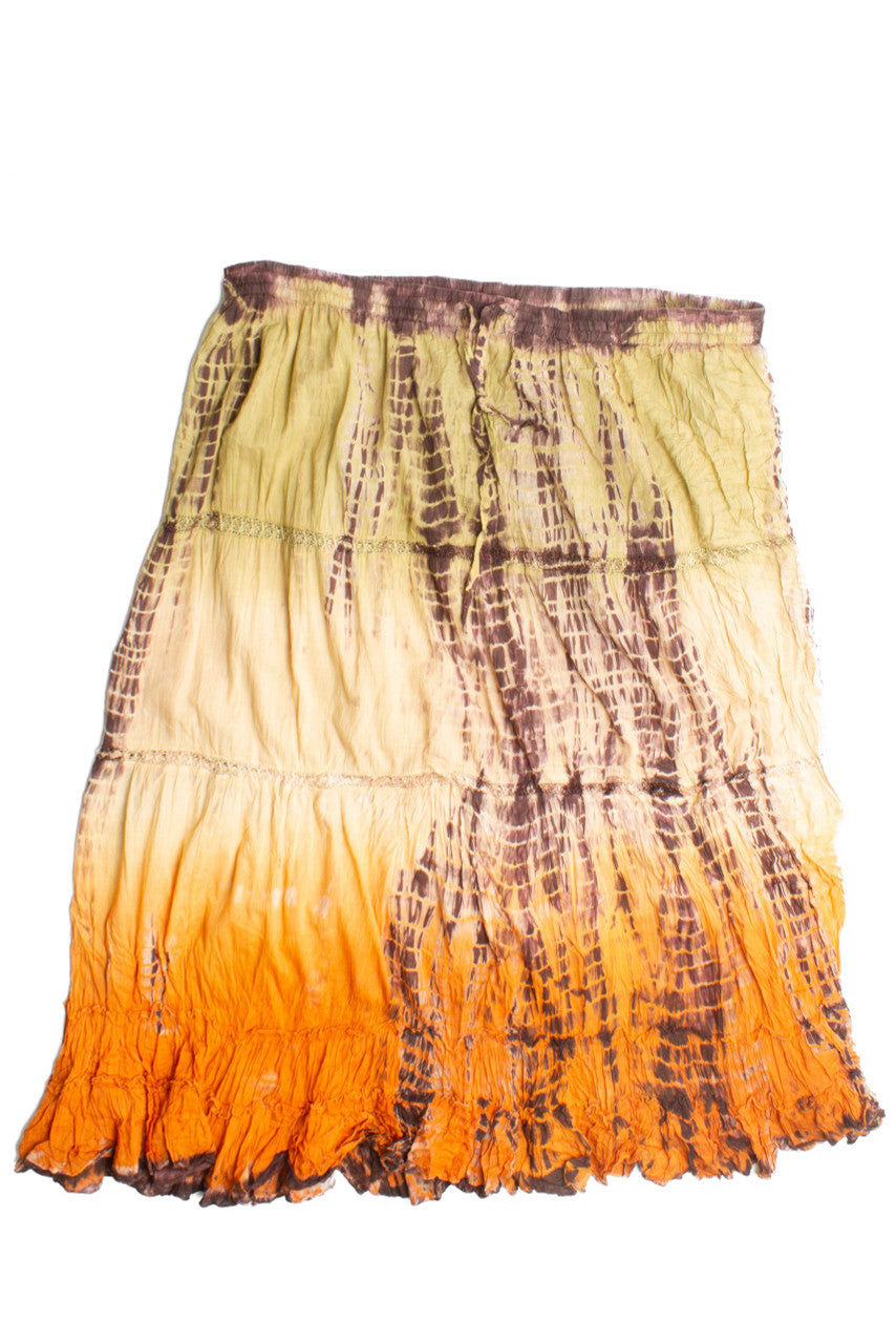 Vintage Tie Dye Skirt (2000s)