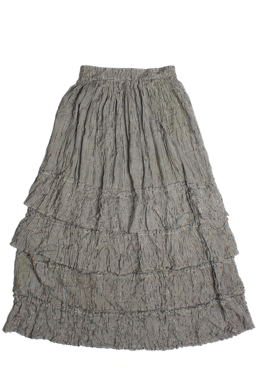 Vintage Patterned Skirt (2000s)